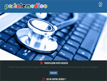 Tablet Screenshot of portalemedico.com